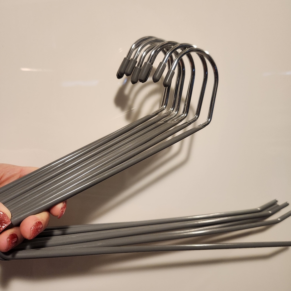 8 pack Metal Pant Hanger